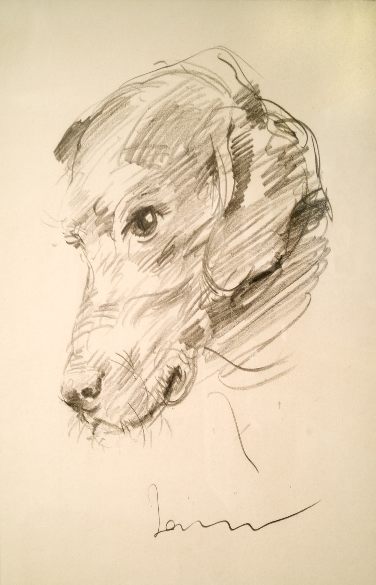 Robert O. Lenkiewicz Dog Study II